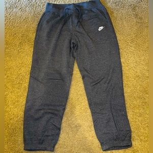 Nike sweatpants gray size medium